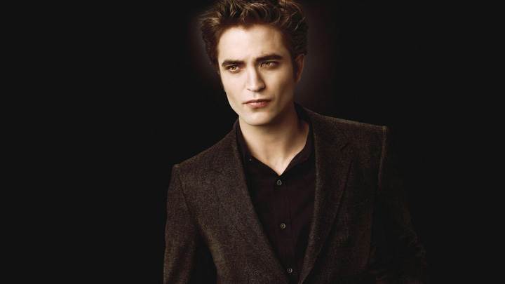 Robert Pattinson Wearing A Brown Coat